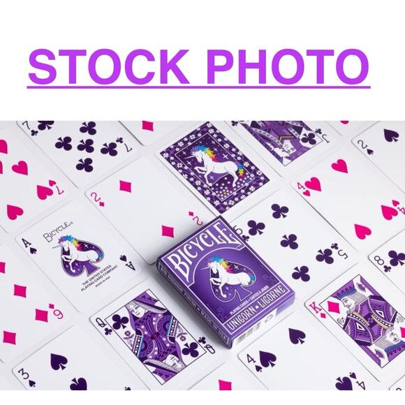 Playing Cards 2 Packs Cats and Unicorns - Picture 9 of 10